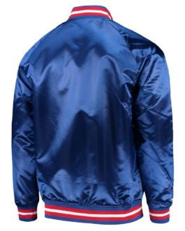 Atlanta Braves Lightweight Satin Full-Snap Jacket