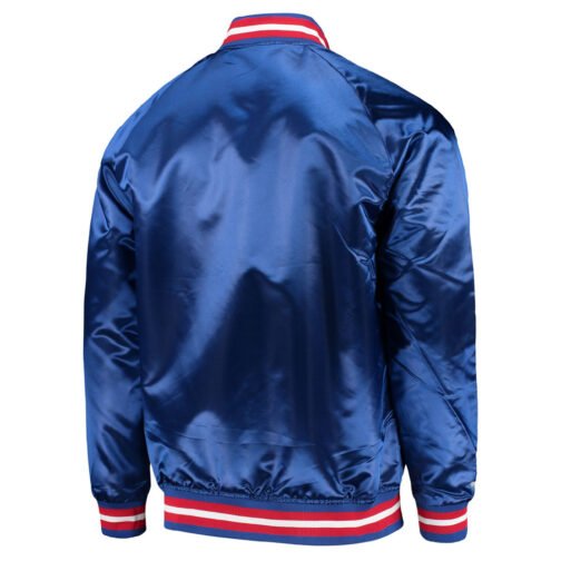 Atlanta Braves Lightweight Satin Full-Snap Jacket - Image 2