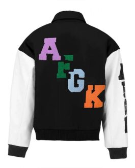 Rubix A Few Good Kids Varsity White/Black Jacket