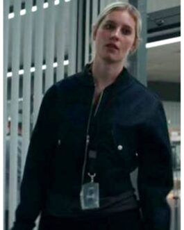 Callie Cooke Rules of The Game Black Satin Jacket