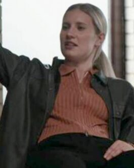 Rules of The Game Callie Cooke Black Leather Jacket