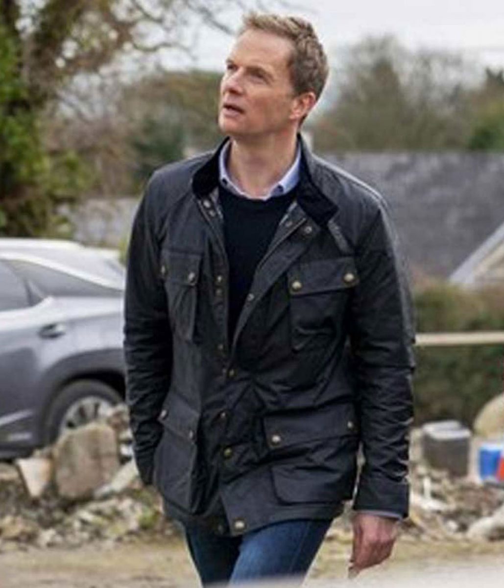 The Drowning Rupert Penry Jones Black Jacket - Image 4
