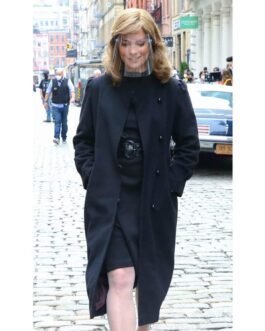 Annie Murphy Russian Doll Season 02 Black Coat