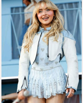 Sabrina Carpenter Tour Coachella 2024 Leather Jacket