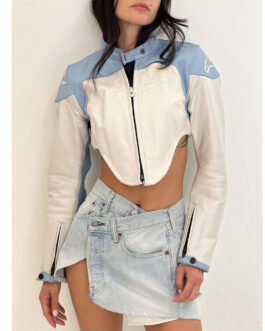 Sabrina Carpenter Tour Coachella 2024 Leather Jacket