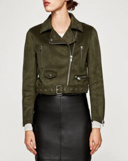 The Mick S02 Sofia Black-D’Elia Green Jacket