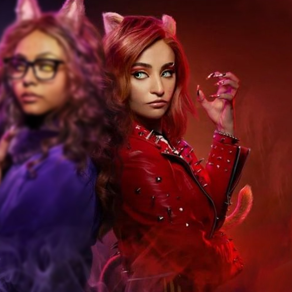 Salena Qureshi Monster High 2 Red Leather Jacket - Image 13