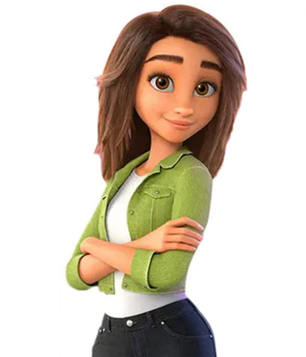 Sam Greenfield Luck Green Cropped Leather Jacket - Image 10