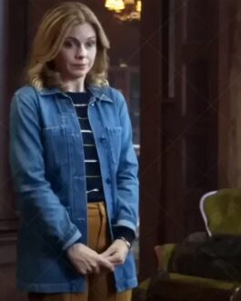 Ghosts S02 Rose Mciver Blue Denim Jacket