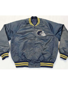 80’s San Diego Chargers Navy Bomber Jacket