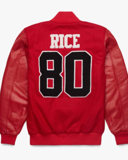 Jerry Rice San Francisco 49ers Varsity Jacket