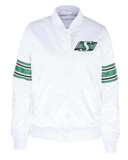 Saskatchewan Roughriders Line Up White Jacket