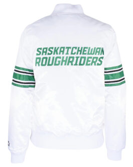 Saskatchewan Roughriders Line Up White Jacket