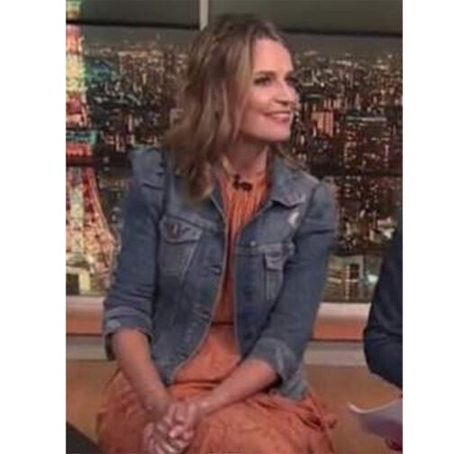 The Today Show Savannah Guthrie Denim Jacket - Image 5