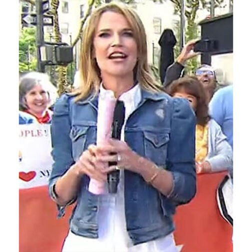 The Today Show Savannah Guthrie Denim Jacket - Image 6