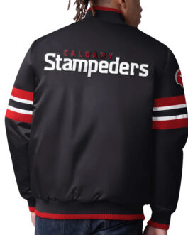 Scout I Calgary Stampeders Black Jacket