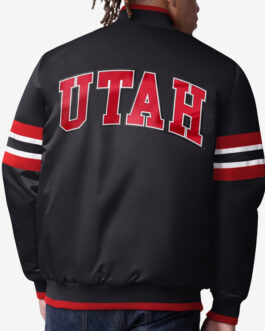 Scout I Utah Utes Black Jacket