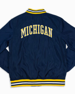 Michigan Wolverines Navy Script Jacket