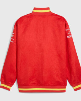 Scuderia Ferrari F1 2024 Team Varsity Jacket