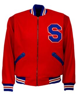 Varsity 1950 Seattle Rainiers Red Wool Jacket