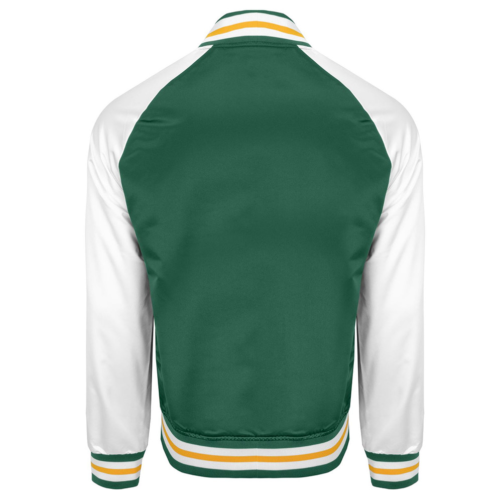 Seattle Supersonics Prime Time Satin Jacket - Image 2