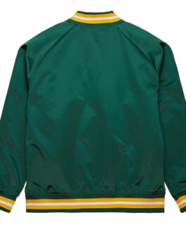 Seattle Supersonics Throwback Wordmark Green Jacket