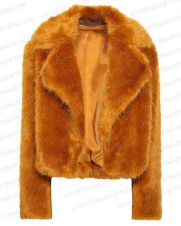 Selena Gomez Only Murders in the Building Orange Jacket