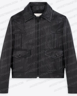 Kraven the Hunter Aaron Taylor Johnson Leather Jacket