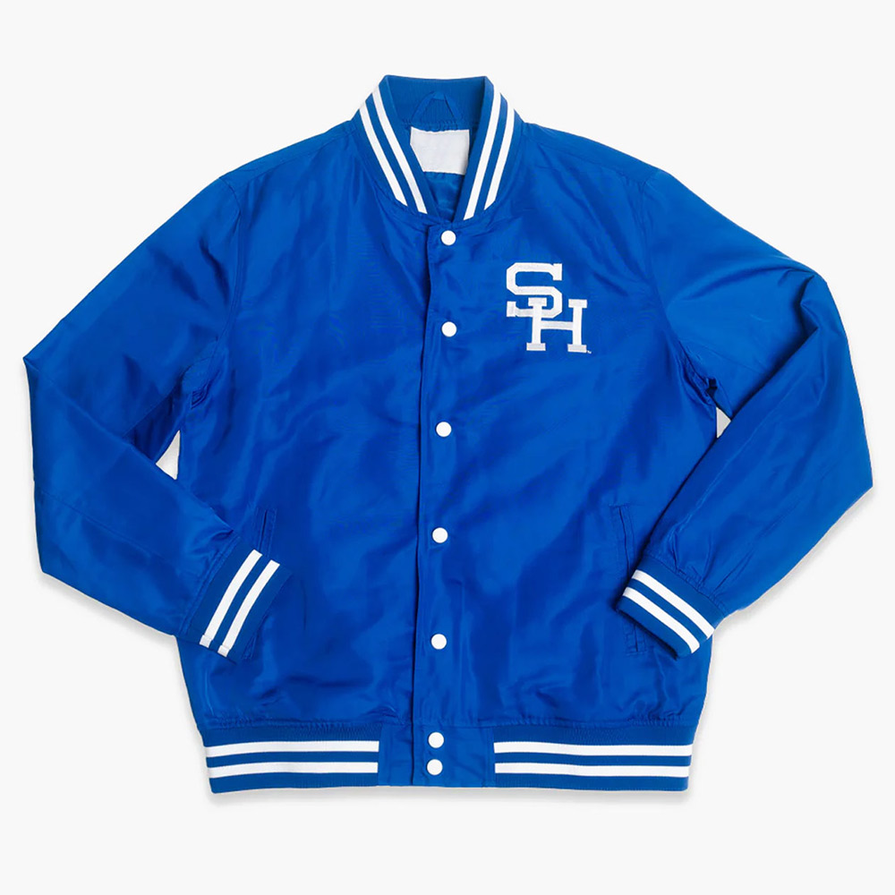 Seton Hall Pirates Royal Blue Bomber Jacket