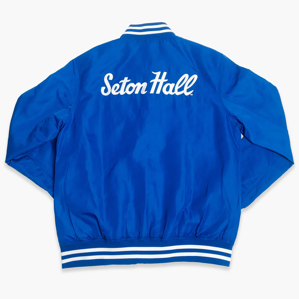 Seton Hall Pirates Royal Blue Bomber Jacket - Image 2