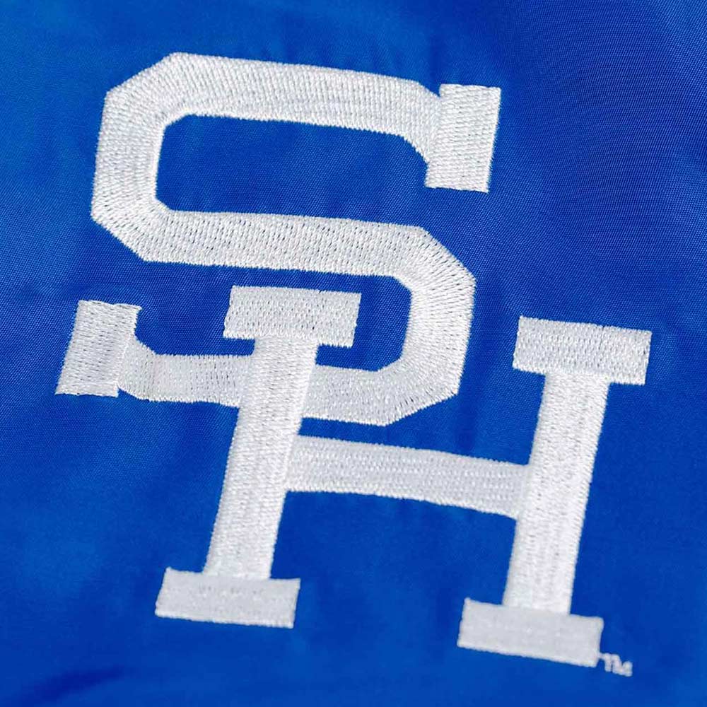 Seton Hall Pirates Royal Blue Bomber Jacket - Image 3