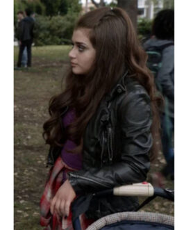 Shameless Season 6 Emmy Rossum Leather Jacket