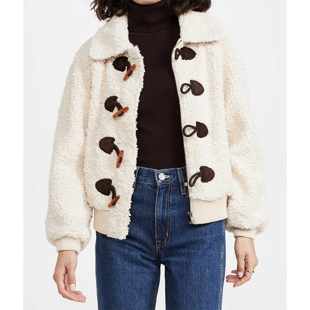 Dream Home Makeover S04 Shea Mcgee Sherpa Jacket - Image 3