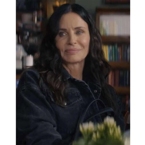 Shining Vale Courteney Cox Denim Jacket - Image 5