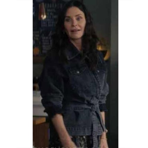 Shining Vale Courteney Cox Denim Jacket - Image 2
