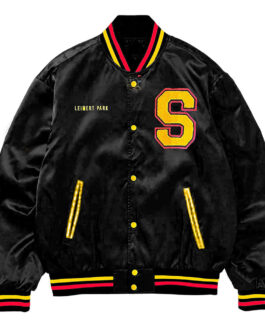 Sole Folks Varsity Satin Jacket