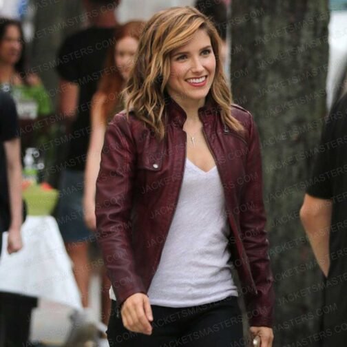 Chicago PD Erin Lindsay Leather Jacket - Image 4