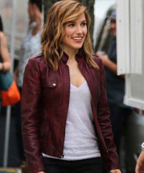 Chicago PD Erin Lindsay Leather Jacket - Image 2