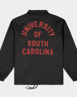 South Carolina Gamecocks Vintage Logo Coaches Jacket