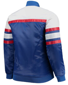 Special Script Atlanta Braves Coaches Blue/White Jacket