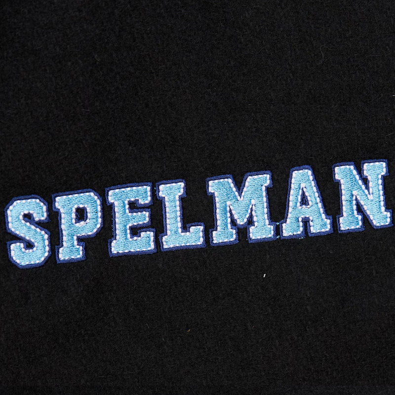 Spelman College Jaguars Homecoming Black Varsity Jacket - Image 3