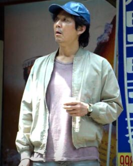 Lee Jung‑Jae Squid Game Bomber Cotton Jacket