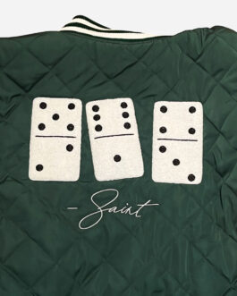 St 777 Quilted Bomber Jacket