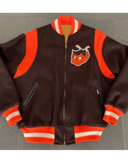 Varsity St. Louis Browns 1952 Black/Brown Jacket