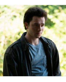 Cameron Gellman Stargirl Black Leather Jacket