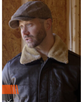 Steve Hawk Good Bones Season 9 Leather Jacket