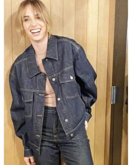 Stranger Things Season 4 Maya Hawke Denim Jacket