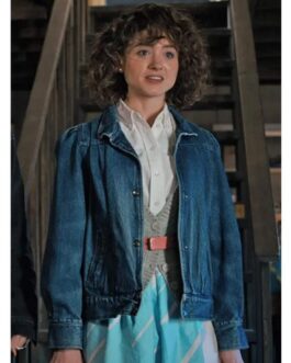 Natalia Dyer Stranger Things S04 Denim Jacket