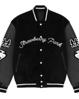 Strawberry Park Valentine’s Day Varsity Jacket