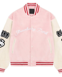 Strawberry Park Valentine’s Day Varsity Jacket